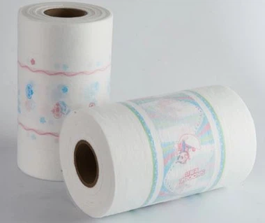 सैनिटरी नैपकिन बनाने के लिए टुकड़े टुकड़े में पीई फिल्म