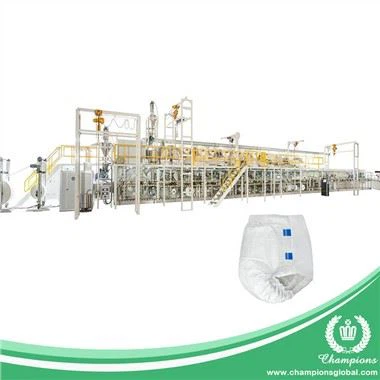 स्वचालित महिलाएं डायपर मशीन खींचती हैं